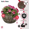 KOTARBAU® Pot de fleurs en céramique, grand format, hauteur Voir les images du produit 4