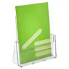 Din A4 Tischprospekthalter im Hochformat transparent / Produktbild-Vorschau 2