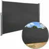 UISEBRT 160x300cm Anthrazit Ausziehbar Seitenmarkise Produktbild-Vorschau 1