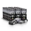 A collection of coffee capsule boxes arranged in rows, with a few individual boxes and capsules in the foreground. Produktbild-Vorschau