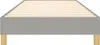 vidaXL Box spring bed frame light grey 80x200 cm fabric Náhľad obrázku produktu 4