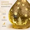 LED Deko-Tropfen 21 cm Frosty-Gold mit Timer 6h/18h Produktbild-Vorschau 5