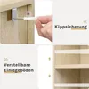 WOLTU Bücherregal 2er Set, Regal mit 10 Fächern, Produktbild-Vorschau 6