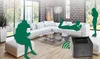 Sistema Wi-Fi mesh router dual band AC1200 Mbps 2,4 + 5 GHz Anteprima dell’immagine prodotto 11