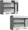 Küchenglasschrank Vicco R-Line Weiß Landhaus 80 cm, Model Produktbild-Vorschau 5