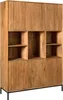 Starfurn - Fächerschrank Madison XL Natur - 135 cm Produktbild-Vorschau 1