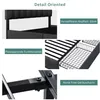 Collage of close-up images highlighting features of a bed frame. Produktbild-Vorschau