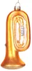 A golden tuba Christmas ornament. Voir les images du produit