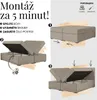 Kontinentální postel s úložným prostorem Tiliano 180x200, Náhled obrázku produktu 13