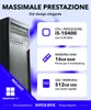 HYPER BYTE® Ultra PC da Ufficio – Intel Core i5 - 4,3 GHz - Anteprima dell’immagine prodotto 2