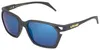 Schwarze Valentino Rossi Sonnenbrille YOUNG mit blauen Produktbild-Vorschau 1