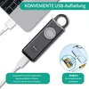 Persönlicher Alarm, Taschenalarm mit LED-Stroboskop, 130 dB Produktbild-Vorschau 8