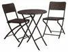 Relaxdays Gartenmöbel Set Bastian, klappbar, 3-teilig, Produktbild-Vorschau 10