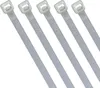 100x Kabelbinder Set Transparent 140mm x 3,6mm UV beständig Produktbild-Vorschau 1