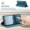 Galaxy A14 5G Case, retroPolyuretankožené pouzdro Stand Náhled obrázku produktu 3