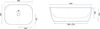 Umywalka Marbel - Nablatowa z Wysokogatunkowej Ceramiki Podgląd zdjęcia produktu 7