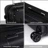 Mofut Koffer Trolley XL, Rollkoffer ABS, Reisekoffer Produktbild-Vorschau 5