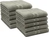 10er Set Handtücher, 50x100 cm, 100% Baumwolle, taupe Produktbild-Vorschau 1