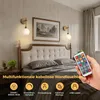 LED Wandleuchte Gold Milchglas Kabellos RGBCW 2er-Pack 30,0 Produktbild-Vorschau 5