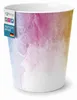 itenga Papierkorb - Motiv Regenbogen Wasserfarben - ca. 11 Produktbild-Vorschau 2