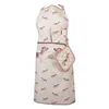 Clayre & Eef Küchenschürze 70x85 cm Beige Baumwolle Dackel Produktbild-Vorschau 2