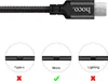Hoco High Speed X14 - 2m nabíjací kábel Micro-USB Nylonový Náhľad obrázku produktu 5