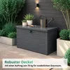 Gartenbox WOLF XXL wasserdicht | HxBxT 62x120x62cm | 350 Produktbild-Vorschau 5