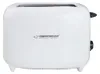 A white toaster is shown from the front on a white background. Náhľad obrázku produktu