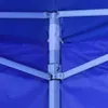 vidaXL Tenda pieghevole 3x3 m blu 4 pareti laterali Anteprima dell’immagine prodotto 3