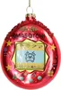 Christbaumschmuck 11,6cm Glas Mini Spielkonsole Figur Rot Produktbild-Vorschau 1