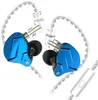 KZ ZSN Pro X Kopfhörer mit Mikrofon blau Produktbild-Vorschau 1