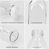 6er-Set Glas-Milchflaschen 1000 ml mit Deckel, luftdicht Voir les images du produit