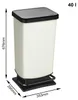 Rotho Abfalleimer 40 L Paso - Treteimer Geruchsdicht - Produktbild-Vorschau 4