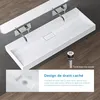 doporro Lavabo Suspendu avec Bonde Vasque à Poser Blanc Voir les images du produit 3