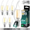 LUMILED 6er Set LED Kerzenlampe BA35 E14 Windstoß Produktbild-Vorschau 1