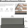 Wandpaneel met kusseneffect, 90x30x3 cm, wandbekleding, Productafbeelding-voorbeeld 3