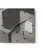 Wanduhr - Quadrat - Glasuhr - Labyrinth Grau Verloren - Produktbild-Vorschau 1