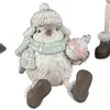 4er Set Deko Wintervögel als Kantensitzenr H. 9cm Produktbild-Vorschau 3