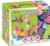 Blocs pour enfants rose et violet 50el Voir les images du produit 1