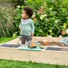 MUDDY BUDDY® Sandkasten "Beach Rebel" natur - salbeigrün Produktbild-Vorschau 2