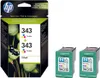HP 343, Hohe (XL-) Ausbeute, Cyan, Magenta, Gelb, Tinte auf Produktbild-Vorschau 1
