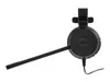 A black Jabra headset with a microphone boom is shown against a white background. Produktbild-Vorschau