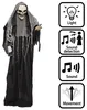 Figurka Zářící smrtka 180 cm kostra Halloween dekorace Náhled obrázku produktu 2
