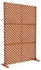 Parete divisoria «Kekan» in acciaio Corten 180 x 120 cm, Anteprima dell’immagine prodotto 2