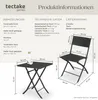 tectake® Rattanset Trevi für 2 Personen Produktbild-Vorschau 7