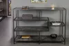 riess-ambiente Bücherregal SLIM LINE 114cm graphite fünf Produktbild-Vorschau 3