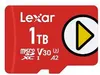 Lexar LMSPLAY001T-BNSNG, 1 TB, MicroSDXC, Třída 10, UHS-I, Náhled obrázku produktu 2