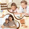 MODFU Dekofiguren, Wackelfigur Auto Holzfigur Bobblehead, Produktbild-Vorschau 9