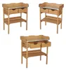 Pflanztisch Gärtnertisch Holz braun 80x45x86 cm Produktbild-Vorschau 6