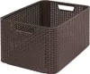 CURVER Úložný box Rattan Style2 L - hnědý Náhled obrázku produktu 1